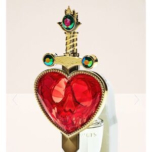 Bath & Body Works Red and Gold Heart Accent